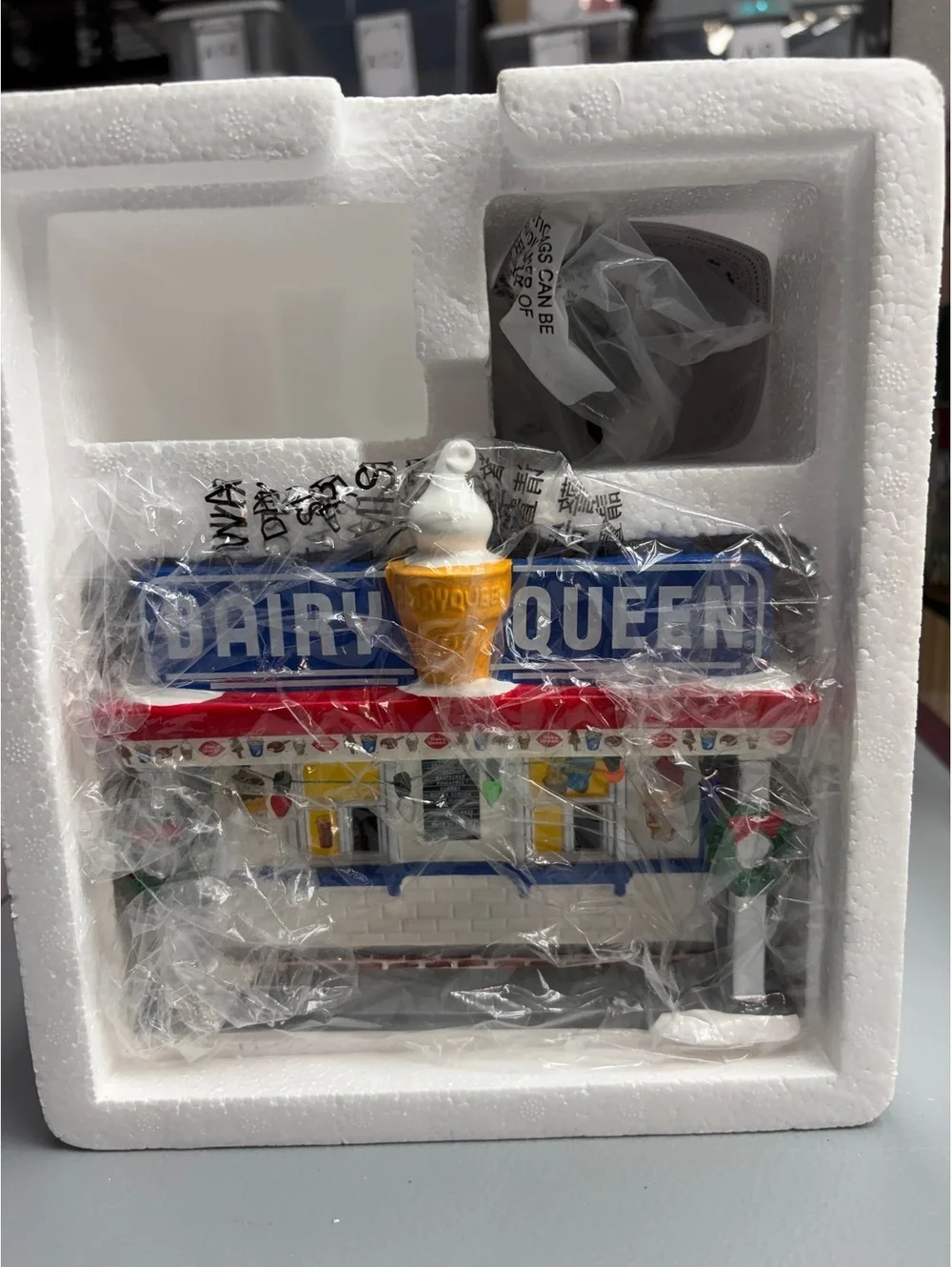 Department 56-Snow Village- Dairy Queen - 4044855